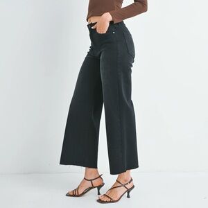 NWT - Just Black Denim - The Scissor Cut Wide Leg